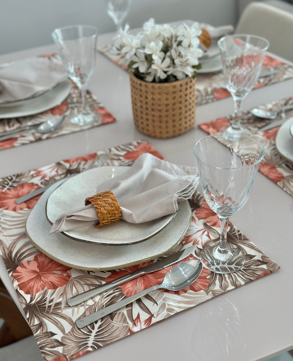 Jogo de Mesa Americano 6 peças