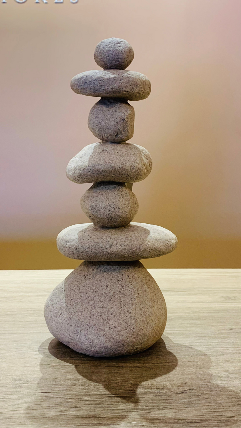 Escultura Pedras em Polirresina