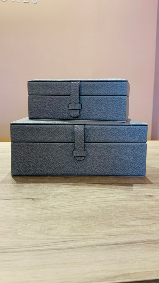 Caixa Em Mdf Com Revestimento Em Pu