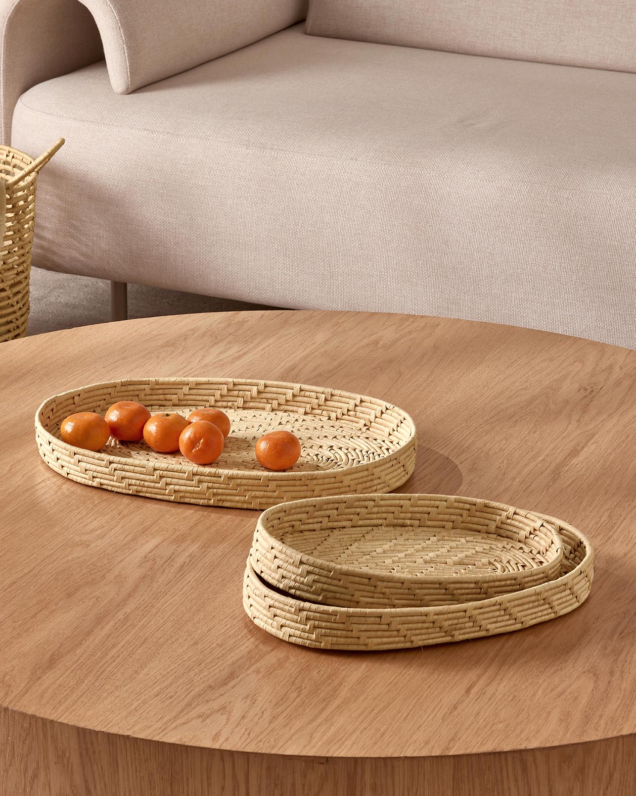 Bandeja Em Fibra Natural