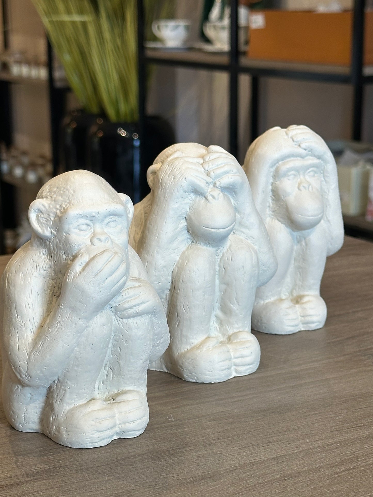 Escultura Macacos Sábios