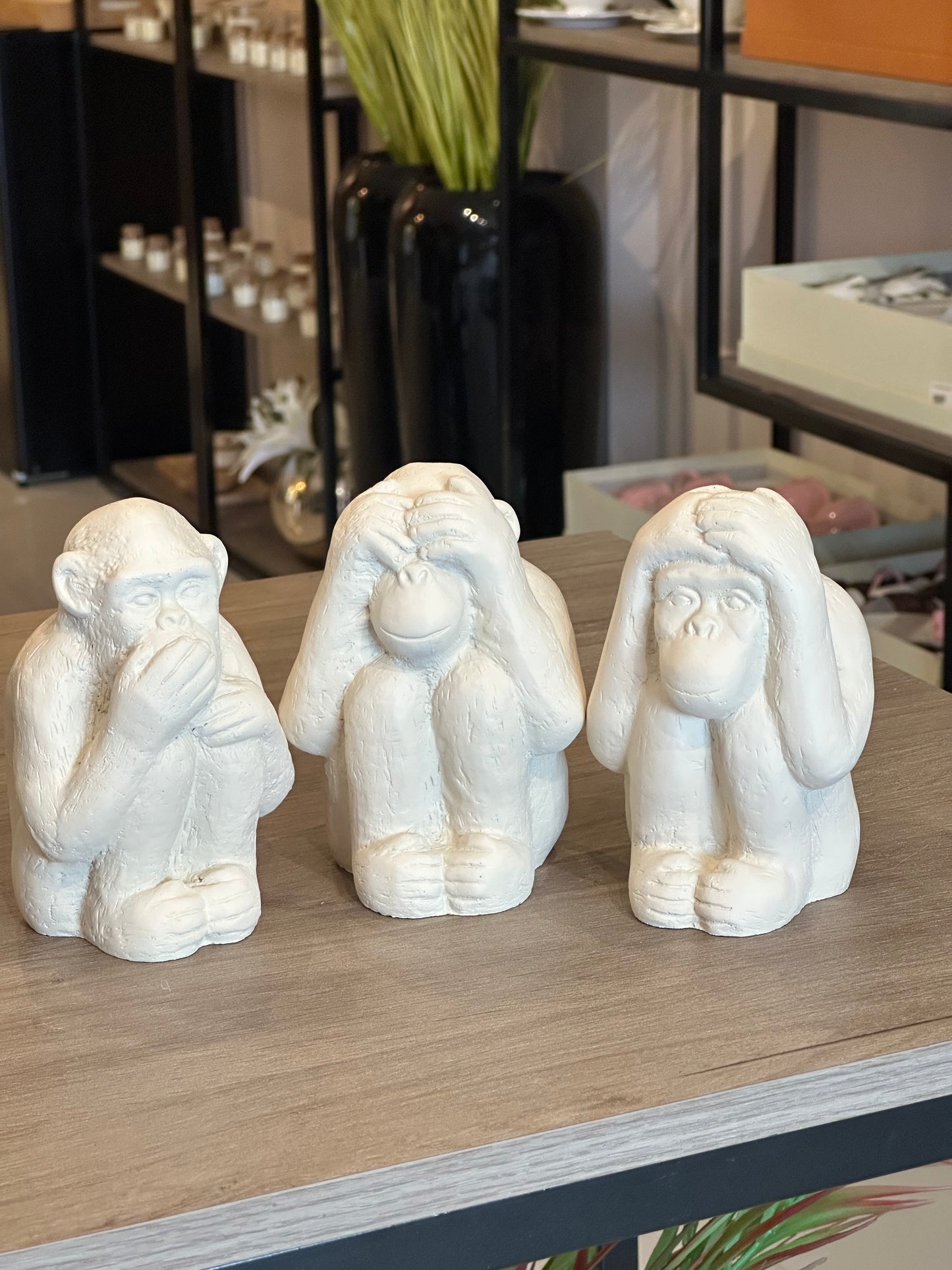 Escultura Macacos Sábios