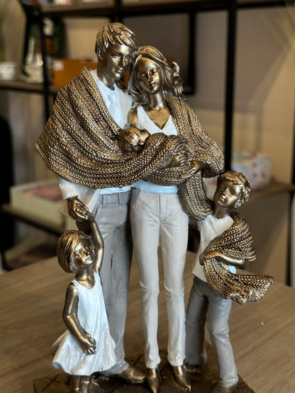 Escultura Família em Polirresina