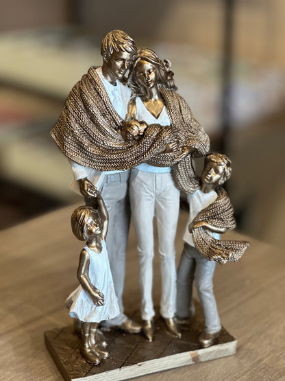 Escultura Família em Polirresina