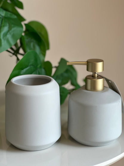 Kit Lavabo em Cimento