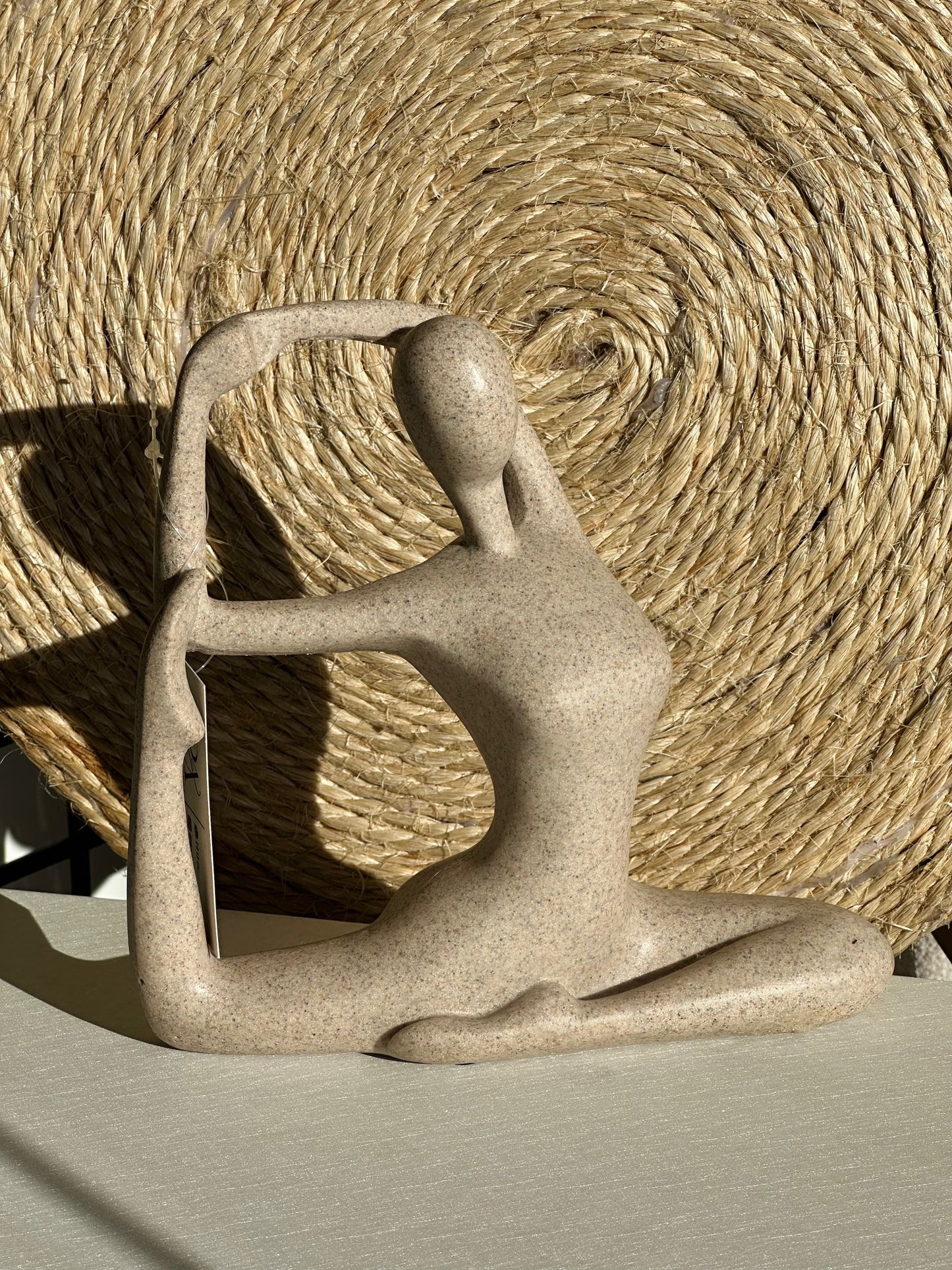 Escultura Yoga Em Polirresina