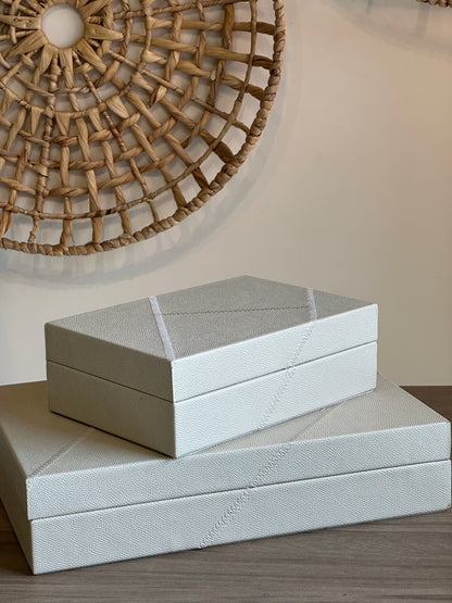 Caixa Em MDF Com Revestimento