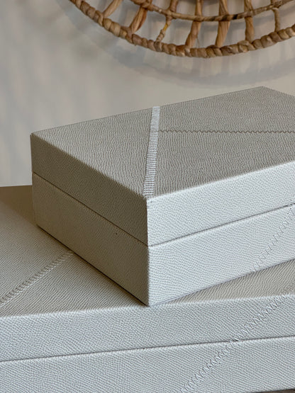 Caixa Em MDF Com Revestimento