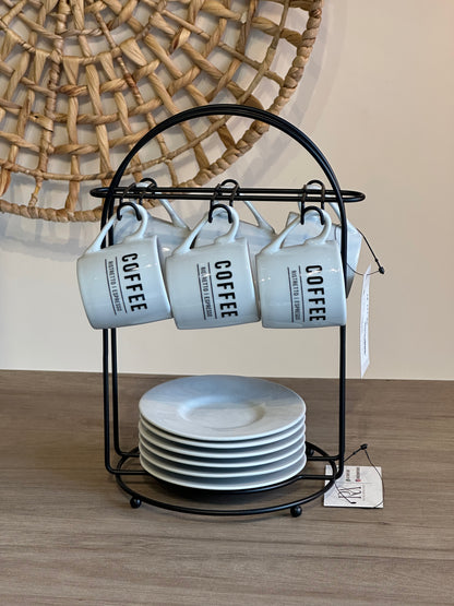 Jogo de Xícaras Coffee Express