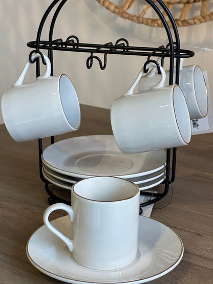 Jogo de Xícaras Minimal Clean