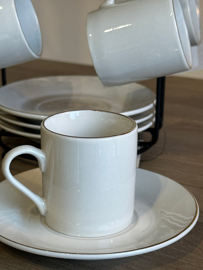 Jogo de Xícaras Minimal Clean