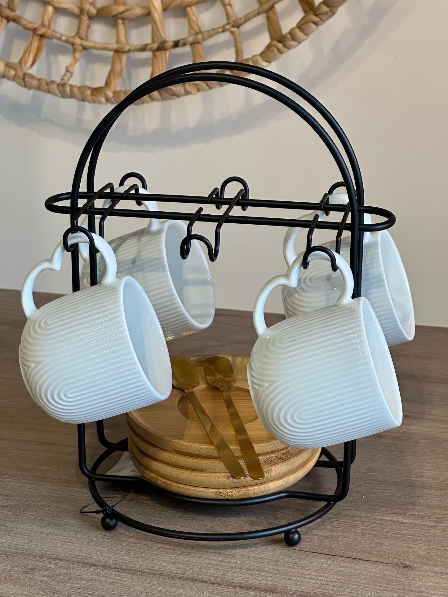 Jogo de Xícaras Trama Delicada