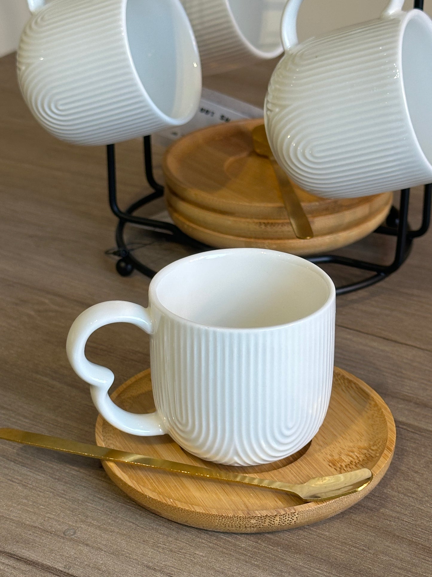 Jogo de Xícaras Trama Delicada