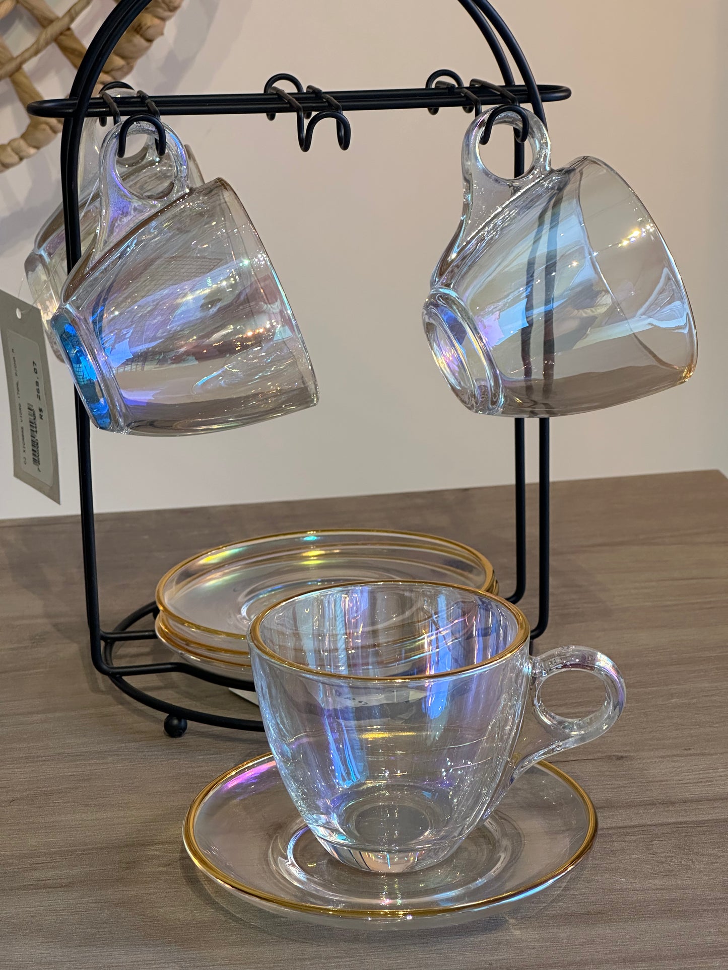 Jogo de Xícaras Brilho Boreal