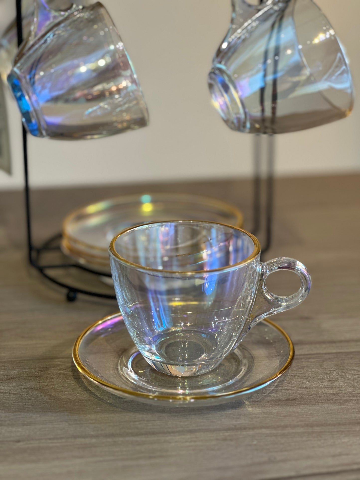 Jogo de Xícaras Brilho Boreal